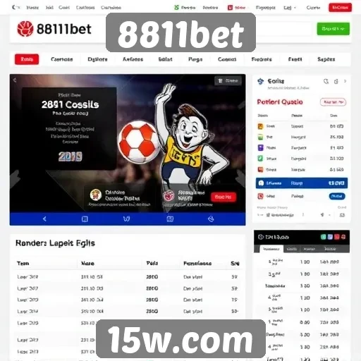 Análise das opções de apostas disponíveis no site 8811bet