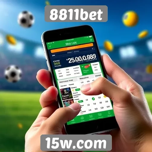Funcionalidade da plataforma móvel da 8811bet