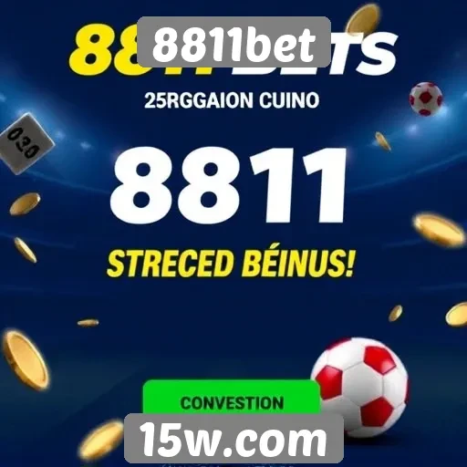 Promoções e bônus do site 8811bet