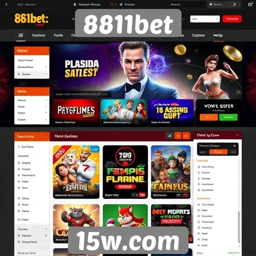 Facilidade de navegação e usabilidade do site 8811bet