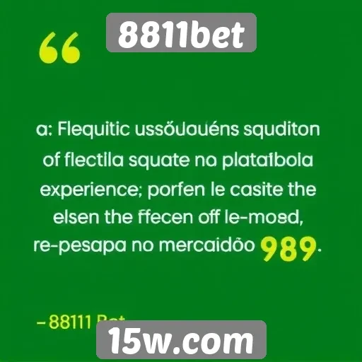 Depoimentos de usuários sobre a plataforma 8811bet